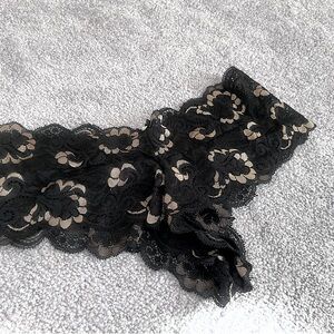 Ambrielle black lace lingerie